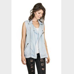 • Gentle Fawn • Factory Boyfriend Denim Vest XS